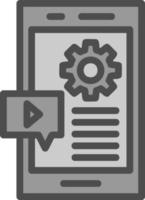 Contnent Vector Icon Design