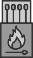 Matches Vector Icon Design