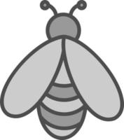 diseño de icono de vector de abeja