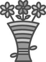 Bouquet Vector Icon Design