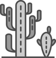 diseño de icono de vector de cactus