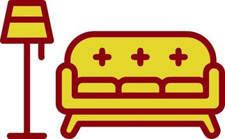 Sofa Vector Icon Design