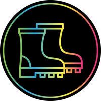 Boots Vector Icon Design