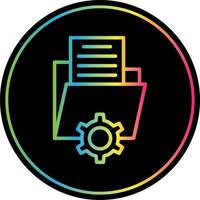 Data Management Vector Icon Design