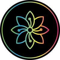 Hydrangea Vector Icon Design