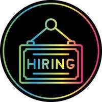 Hiring Vector Icon Design