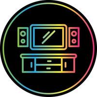 Home Theater Vector Icon Design