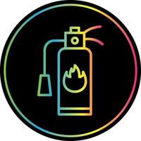 diseño de icono de vector de extintor de incendios