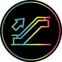 Escalator Vector Icon Design