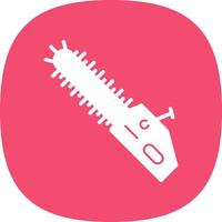 Chainsaw Vector Icon Design