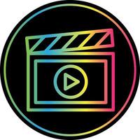 Video Making Vector Icon Design