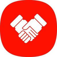 Handshake Vector Icon Design