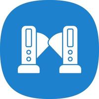 Turnstile Vector Icon Design