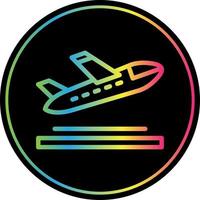 Departure Vector Icon Design