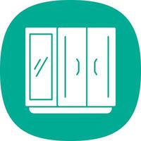 Wardrobe Vector Icon Design