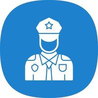 Police Officer Vector Icon Design