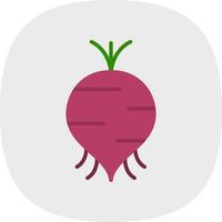 Beet Vector Icon Design