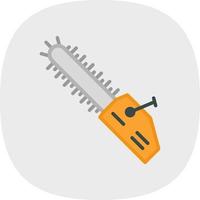 Chainsaw Vector Icon Design