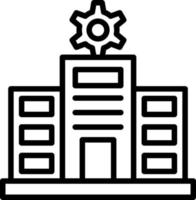 Main Establishment Vector Icon Design