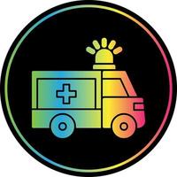 Ambulance Vector Icon Design