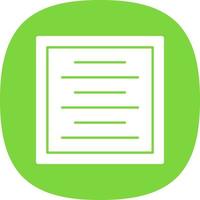 Center Alignment Vector Icon Design