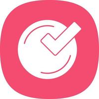 Checked Vector Icon Design