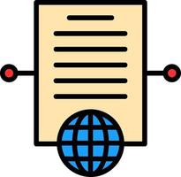 Binding Corporate Rules Vector Icon Design