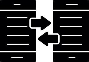 Data Transfer Vector Icon Design