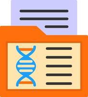 Genetic Data Vector Icon Design