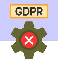 Restriction Of Processing Vector Icon Design