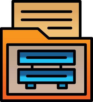 Data Controller Vector Icon Design