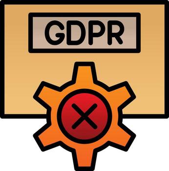 Restriction Of Processing Vector Icon Design