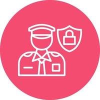 Data Protection Officer Vector Icon Design