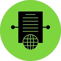 Binding Corporate Rules Vector Icon Design