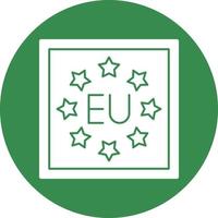 Eu Vector Icon Design