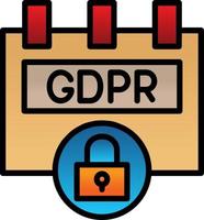 Gdpr Plugin Vector Icon Design