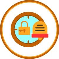 Timely Breach Notification Vector Icon Design