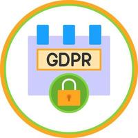 Gdpr Plugin Vector Icon Design