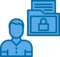 Sensitive Personal Data Vector Icon Design