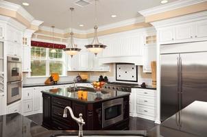 Beautiful Custom Kitchen Interior photo