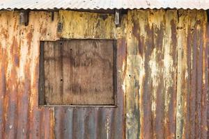 Old Rusty Sheet Metal Abstract Background Texture photo