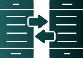 Data Transfer Vector Icon Design
