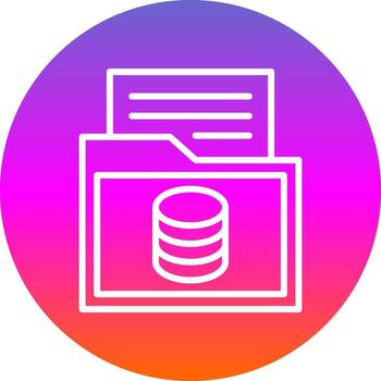 Data Processor Vector Icon Design