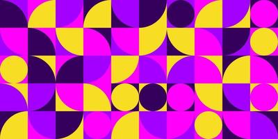 elemento de diseño geométrico medio tono gráfico colorido formas línea formas vectoriales resumen mural fondo banner punto vector