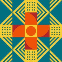 Geometric halftone graphic element line  vector colorful shapes abstract mural background design banner dot shapes