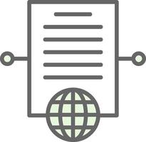Binding Corporate Rules Vector Icon Design