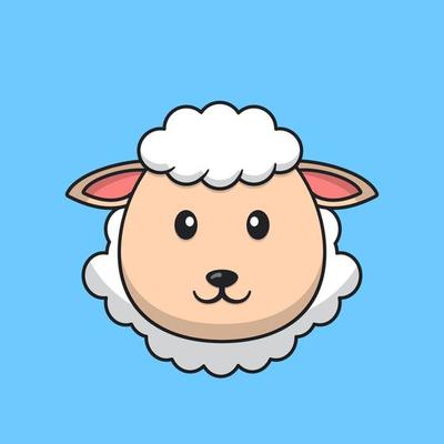 Free sheep - Vector Art