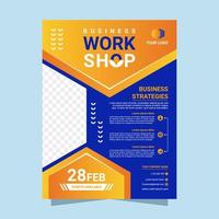 Gradient Style Business Essential Poster vector