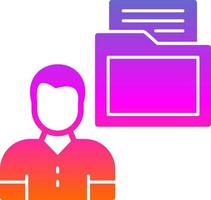 Sensitive Personal Data Vector Icon Design