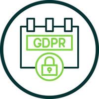 Gdpr Plugin Vector Icon Design